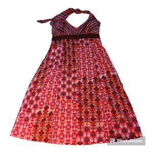Athleta  Dress Halter Top Pack Everywhere Outdoors Hikikg 6 S M L RARE Aztec pri